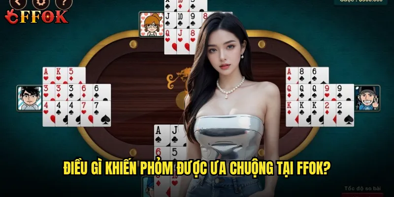 Có nên chọn Phỏm ffok nếu bạn yêu thích game bài trí tuệ? 2 Điều gì khiến Phỏm ffok được ưa chuộng tại ffok?